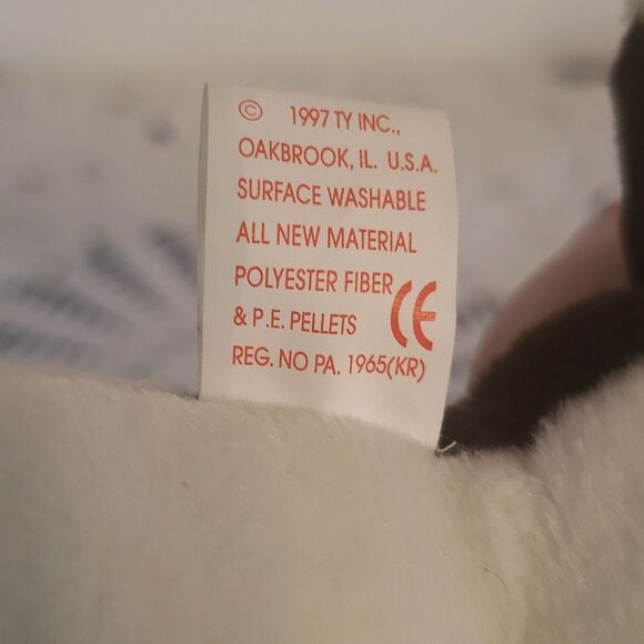 Vintage 1997 Ty Beanie Baby BRUNO the Terrier Dog - Picture 8 of 8